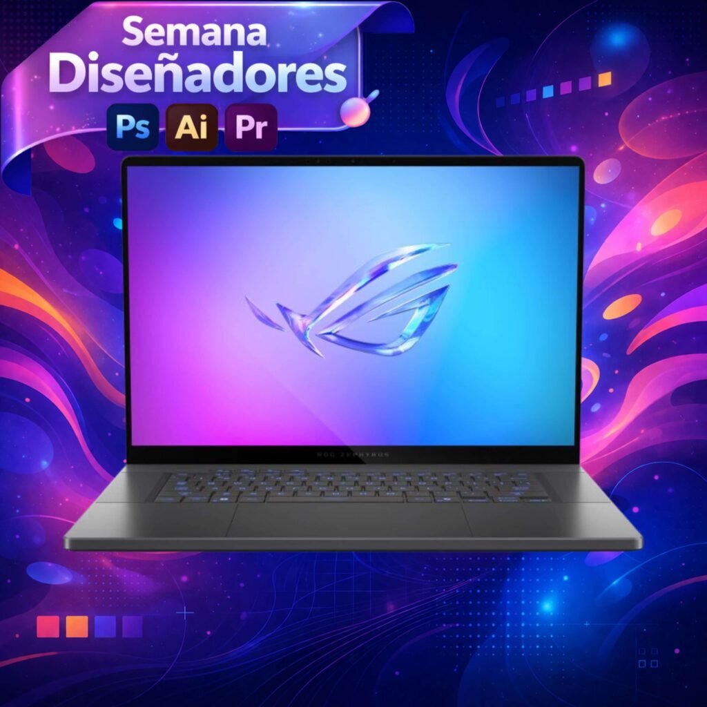 Asus ROG ZEPHYRUS G16 GU605CR GAMING Core Ultra 9 285H 1TB SSD 32GB 16" WQXGA OLED 240Hz WIN11 NVIDIA RTX 5070Ti 12GB