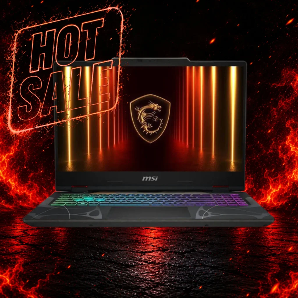 MSI CYBORG 15 GAMING Intel Core 7 240H 512GB SSD 16GB 15.6" Full HD 144Hz IPS WIN11 NVIDIA RTX 5060 8GB