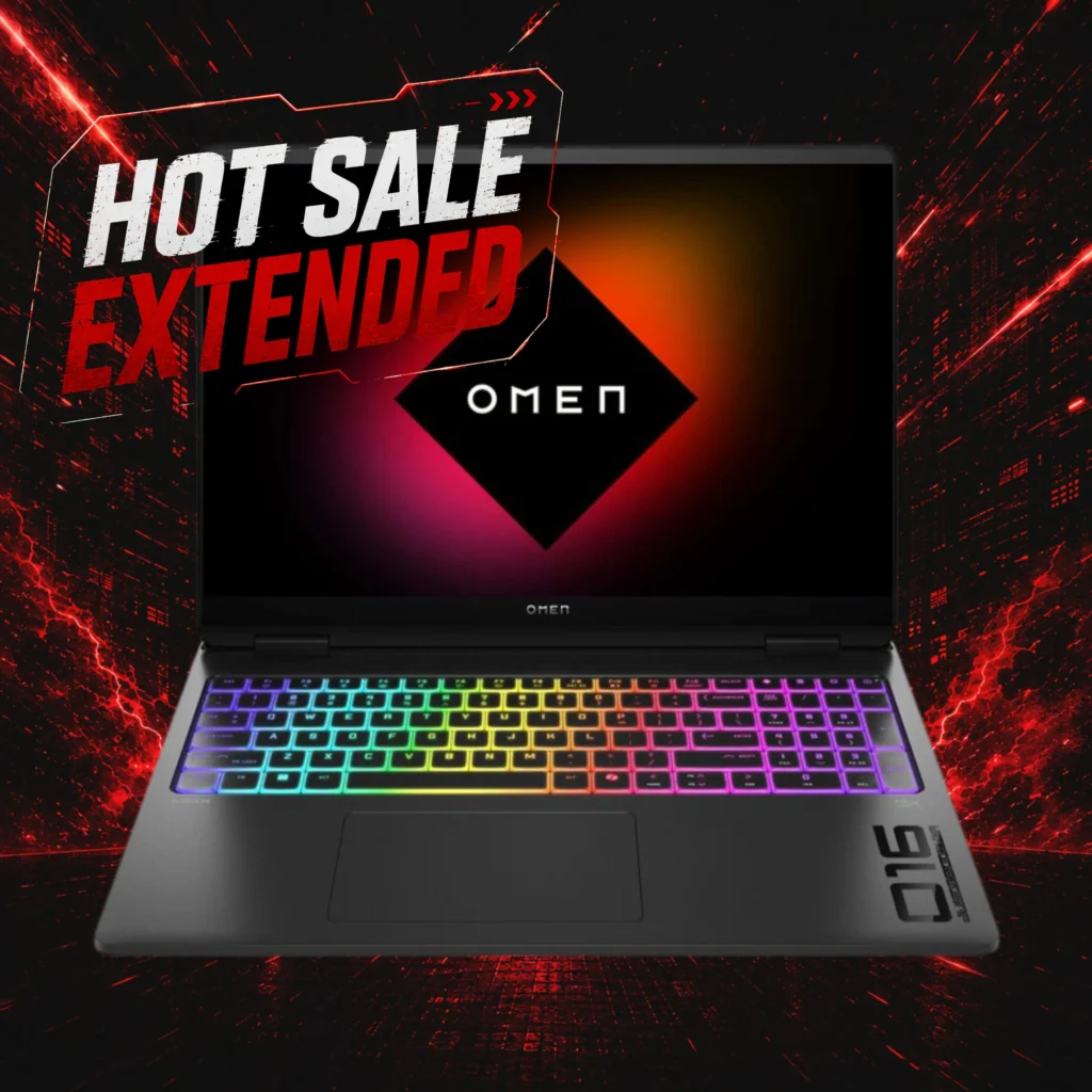 HP OMEN MAX 16-AH0097NR GAMING Intel Core Ultra 9 275HX 1TB SSD 32GB 16" WQXGA 240Hz WIN11 NVIDIA RTX 5080 16GB