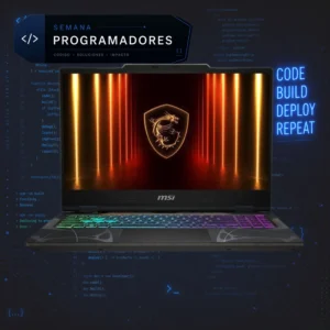 MSI CYBORG 15 GAMING Intel Core 7 240H 512GB SSD 16GB 15.6" Full HD 144Hz IPS WIN11 NVIDIA RTX 5060 8GB
