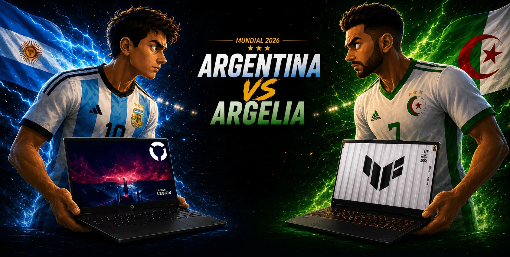 Mundial 2026 TechSite - Argentina vs Argelia