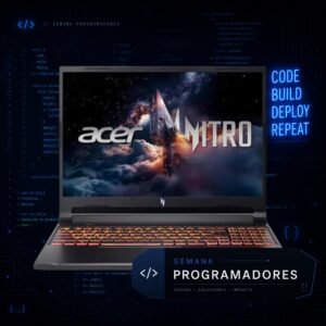 Acer Nitro V 16 ANV16-72-933F Intel Core 9 270H 1TB 32GB SSD 16" WUXGA IPS 180Hz WIN11 RTX 5070 8GB