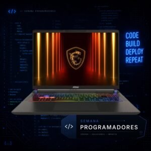 MSI VECTOR A16 HX A8WHG-004 GAMING AMD Ryzen 9 8940HX 1TB SSD 16B 16″ QHD+ 240Hz WIN11 NVIDIA RTX 5070Ti 12GB