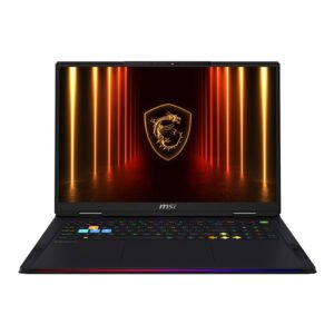 MSI Raider 18 HX AI A2XWJG-069US GAMING Intel Core Ultra 9 285HX 2TB SSD 64GB 18″ UHD+ 4K MINI LED 120Hz WIN11 PRO NVIDIA RTX 5090 24GB